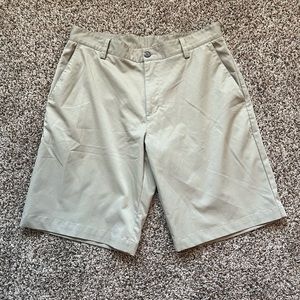 Adidas Mens Clima Cool Shorts Tan Khaki Size 32